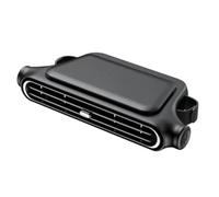 Generico Vehicle Cab Air Circulator | 12V Ventilator with Soft Blades, 360° Rotating Head, Low Noise | for Minivan, Lorry, Camper, Pickup, School Bus for Trucks, Rvs And Campers, Low Noise