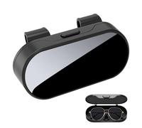 Generico Vehicle Sunglass Holder, Car Visor Organizer, Eyewear Storage Box, Universal Fit Soft Cushion Interior for Secure Use SUV Sedan Home Office Automotive Interior Accessory Organizer