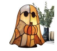 Generico Veilleuse Halloween - Fantôme En Résine | De Bureau Décorative Pour Chambre Enfant, Fille, Amis, Dortoir, Salon, Salle De Bain, Fête | Décoration Intérieure Originale