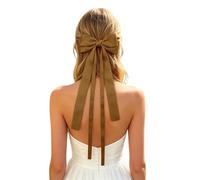 Generico Velo Da Sposa Con Accessori Per Capelli, Nastro Fermaglio Per Capelli A Fiocco In Tinta Unita, Accessorio Per Capelli Adatto Per Addii Al Nubilato, Feste Per Donne E Ragazze