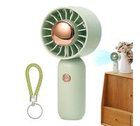 Generico Ventaglio A Mano,Ventaglio Portatile Rinfresco Personale | 3 Velocità, Ricaricabile, con Cordino, per Viaggio, Donne, Uomini, Bambini, Scrivania, Camera, Campeggio, Spiaggia, Picnic, Vacanza
