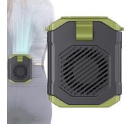 Generico Ventaglio da Vita con Aggancio,Ventaglio Personale per Esterno - Dispositivo Rinfrescante Con Torcia Per Corsa Escursionismo Campeggio Viaggi Sport Spiaggia Cantiere