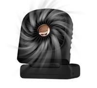 Generico Ventilador Portátil De Mano - Fuerte Y Ajustable De Velocidad | Portátil Ventilador De Mano | Ventilador De Escritorio Pequeño Plegable Con Pantalla Digital | Dispositivo De Enfriamiento,