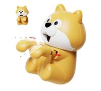 Generico Ventilatore a Clip - Ventilatore Portatile a Forma di Cane | da Scrivania a Forma di Animale per Bevande Calde | per Bambini Ragazzi Viaggio Casa Appartamento Ufficio Caffè Tè Zuppe Pasti