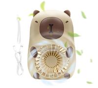 Generico Ventilatore a forma di animale - Mini ventilatore ricaricabile tramite USB, raffrescatore d'aria compatto, portatile tascabile | Elegante con batteria a lunga durata, pratico gadget p
