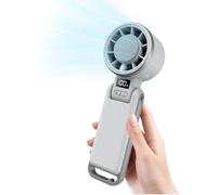 Generico Ventilatore A Mano 4000mAh Pieghevole Soffiatore D'Aria