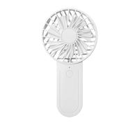 Generico Ventilatore A Mano Ricaricabile | Ventilatore USB a 3 Velocità | Con Gancio 1200mAh Pieghevole Silenzioso 3500-6500 RPM | per Bambini Studenti Estate Viaggi Camera Auto Spiaggia Esterno