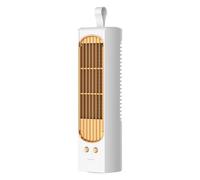 Generico Ventilatore a Torre Oscillante - Ventilatore Portatile Ricaricabile USB - da Scrivania USB Elettrico Circolatore d'aria,per Soggiorno Cucina Ufficio Appartamento Campeggio Viaggio Strada