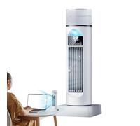 Genérico Ventilatore a torre per camera da, ventilatore intelligente portatile per camera da, oscillazione a 120 gradi in silenzio, silenzioso, intelligente per l'ufficio a casa.