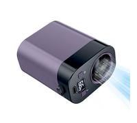 Genérico Ventilatore a vita con clip - Mini dispositivo ricaricabile a mano - Ventaglio rinfrescante portatile per la vita, per viaggi interni ed esterni, uso personale e familiare