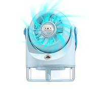 Generico Ventilatore ad Acqua - 3 Velocità Silenzioso a Batteria Portatile - Ventilatore da Scrivania Personale Mini Nebulizzatore - per Camera Ufficio Scuola Estate Viaggio Spiaggia