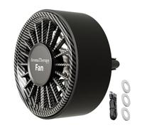Generico Ventilatore Da Auto | Ventilatore USB Per Bocchette Aria,Decorazione Profumata Con Luci Colorate E Mini Refrigeratore Per Casa Camion Veicoli Furgoni