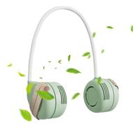 Generico Ventilatore Da Collo Portatile | 3.5W Senza Pale 3 Velocità Indossabile Potente - Ventaglio Personale per Clima Caldo - per Esterno Casa Sport Escursionismo Viaggio Trasferte