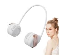 Genérico Ventilatore da collo portatile - ricaricabile senza pale 3 velocità regolabile Raffreddamento rapido - ventilatore per clima caldo | per interni campeggio trasferimenti casa e lavoro