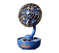 Generico Ventilatore Da Scrivania,Angolo Regolabile Ricaricabile Raffreddamento | Ventilatore Portatile a Batteria,Per Casa Camera Ufficio Viaggio Campeggio Vacanza