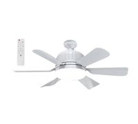 Genérico Ventilatore da soffitto con luce,Ventilatore da soffitto da incasso con portalampada E27 | Dispositivo di illuminazione a risparmio energetico per la casa commercio appartamento cucina
