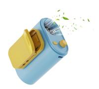 Generico Ventilatore Indossabile | Ricaricabile con Display Digitale,Ventilatore a clip da vita portatile | Per casa camera da estate viaggio campeggio escursione spiaggia picnic uomo donna