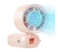 Generico Ventilatore Manuale Portatile - Ventaglio Personale | Con Display LED Velocità Regolabili Pieghevole Per Viaggi Estivi E Attività All'aperto Nelle Giornate Calde