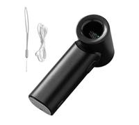 Genérico Ventilatore manuale portatile, ventilatore personale ricaricabile 3 Ah | Climatizzatore leggero 5 velocità con cordino per viaggi auto, camera da , campeggio spiaggia esterna