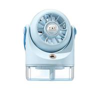 Generico Ventilatore Nebulizzatore - 3 Velocità Silenzioso a Batteria Portatile,Per Casa Camera Ufficio Scuola Dormitorio Esterni | Viaggi Campeggio Escursioni