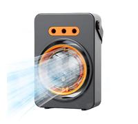 Generico Ventilatore Nebulizzatore,Portatile Con Serbatoio D'Acqua Da 160 ml | Ventaglio Portatile con Nebulizzazione | per Interni Esterni Ufficio Campeggio Viaggio Spiaggia Casa Uomo Donna