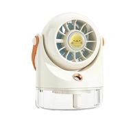 Generico Ventilatore Nebulizzatore Portatile | Ricaricabile, Raffreddamento Potente | Ventilatore da Scrivania Rinfrescante Personale | Outdoor Viaggi Campeggio Escursionismo Spiaggia