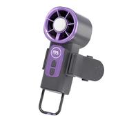 Generico Ventilatore Per Auto - Ventilatore A 199 Velocità - USB Con Display LED E Clip Con Gancio - Per Bambini Adulti Studenti Viaggi Estivi Campeggio Spiaggia Dormitorio