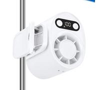 Generico Ventilatore Personale a Morsetto | Ventilatore con Display Digitale LED,Mini a Clip con 100 Velocità - per Festival Ciclismo Campeggio Golf Spiaggia e Trasporti Pubblici