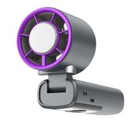 Generico Ventilatore portatile - Display digitale silenzioso,Mini Ventilatore Portatile per Raffreddamento Personale,Per Interni, Esterni, Casa, Scuola, Estate, Campeggio, Picnic, Escursioni,