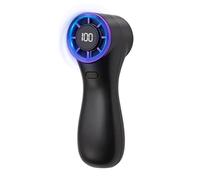 Genérico Ventilatore portatile Mini - Ventilatore silenzioso estivo con display digitale - Personale Soffiatore a mano - per picnic spiaggia in viaggio scuola residenza studenti adulti