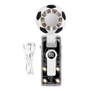 Generico Ventilatore Portatile Ricaricabile | Forma A Pallone Ricaricabile - Ventilatore Compatto A Mano,per, spettatori, concerti, escursionismo, palestre, campeggio, spiaggia, viaggi