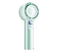 Genérico Ventilatore portatile ricaricabile - ventilatore portatile personale - 5 velocità, silenzioso, ricaricabile, gadget fantastici per bambini, adulti, viaggi, ufficio, camera da