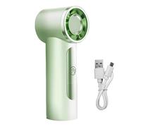 Generico Ventilatore Portatile Rinfrescante | Ventaglio Personale Ricaricabile Da Viaggio Aria Potente - Portatile ed Elegante per Giornate Calde, Trucco, Escursioni, Matrimoni, Campeggio e Viaggi