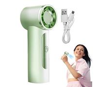Genérico Ventilatore Portatile Rinfrescante,Ventilatore Personale Ricaricabile Per Viaggi - Flusso D'aria Forte E Silenzioso Per Giorni Caldi, Per Esterni Campeggio Sport Eventi