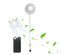 Generico Ventilatore Portatile | Ventilatore Regolabile Portatile | Dispositivo Pieghevole per Raffreddamento Personale per, Auto, Ufficio, Campeggio, Camera da Letto,
