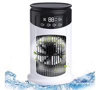 Generico Ventilatore Rinfrescante Per Camera - Ventilatore Personale USB Portatile Multivelocità Silenzioso - Apparecchio Portatile per Interni Casa Ufficio Scrivania Camera da Letto