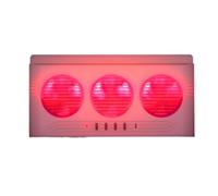 Generico Ventilatore Solare per Auto,Depuratore d'Aria a Tre Uscite con Luce | Estrattore per Finestrino - per Viaggi in Camper SUV Furgone Camion Auto Strada Giornaliero