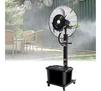 Generico Ventilatore Ventola per Esterni Serbatoio da 42L, Ventilatore Raffreddamento per Patio Fabbriche o Palestra, Ventilatori a Piantana Fan Potente Industrial(30in(750mm))