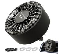 Generico Ventilatori Per Auto | Ventilatore A Clip Rinfrescante Per Auto - Decorazione Profumata Con Luci Colorate E Dispositivo Rinfrescante Per Furgoni Camion Pickup E