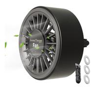 Generico Ventilatori Per Auto - Ventilatore A Clip Rinfrescante Per Auto,Decorazione Profumata Con Luci Colorate E Mini Refrigeratore Per Casa Camion Veicoli Furgoni