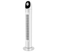 Generico Ventola a Torre per Camera da Letto, raffrescatore d'Aria con Oscillazione di 80° e Timer di 7,5 Ore, Ventilatore a Pavimento Senza Pale con 3 modalità, 3 velocità e Display Digitale