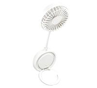 Generico Ventola Magnetica Portatile,Raffreddatore Silenzioso con Supporto Telefono | Mini Ventola Portatile Magnetica,Donne e Uomini Viaggi Picnic Spiaggia Outdoor Estate Palestra Campeggio