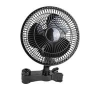 Generico Ventola oscillante per Grow - Ventola a Clip silenziosa | Potente Ventilatore oscillante, Ventilatore per a Clip con 2 impostazioni di velocità per Palestra Campeggio Cucina Serra
