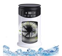 Generico Ventola Per Condizionatore D'aria - Dispositivo Di Raffreddamento 'unità CA Portatile Da Tavolo, Dispositivo Di Ventilazione Compatto, Circolatore D'aria Ad Alta Efficienza Energetica | Di