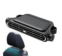 Generico Ventola portatile per auto, ventola USB per auto,Ventilatore per poggiatesta per alimentato tramite USB a doppia turbina | Ventole per di raffreddamento con ventola per sedile posteriore reg