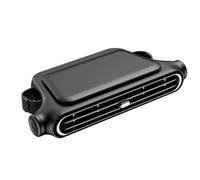 Generico Ventola portatile per auto, ventola USB per auto, Ventola di raffreddamento per seggiolino a doppia turbina per alimentata tramite USB, Potenti ventilatori per di raffreddamento