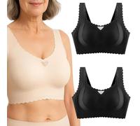Generico Verafits Bra, Liftcharm - Comfortable Bust Lifting & Shaping Bra, Comfy Breast-Corrector Bras for Seniors (2Pcs-B,10XL)