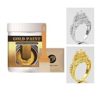 Generico Vernice Oro Per Legno - 300g Marcatori A Base D'Acqua,Vernice per Legno Oro a Base d'Acqua - Per Porta Finestra Mobili Ferramenta Artigianato Parete Gioielli Tessuto