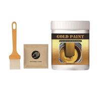 Generico Vernice Oro Per Legno | Pennarelli a Base d'Acqua da 300g - Vernice per Legno Oro a Base d'Acqua - per Porta Finestra Ringhiera in Ferro Mobili Ferramenta Artigianato Parete