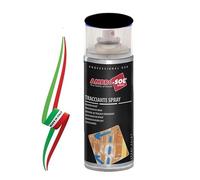 Generico VERNICE TRACCIANTE MARKER SPRAY CON VALVOLA A 90° NERO BOMBOLETTA DA 400ml MADE IN ITALY PER USO DOMESTICO E PROFESSIONALE - ASFALTO, MURO E LEGNO